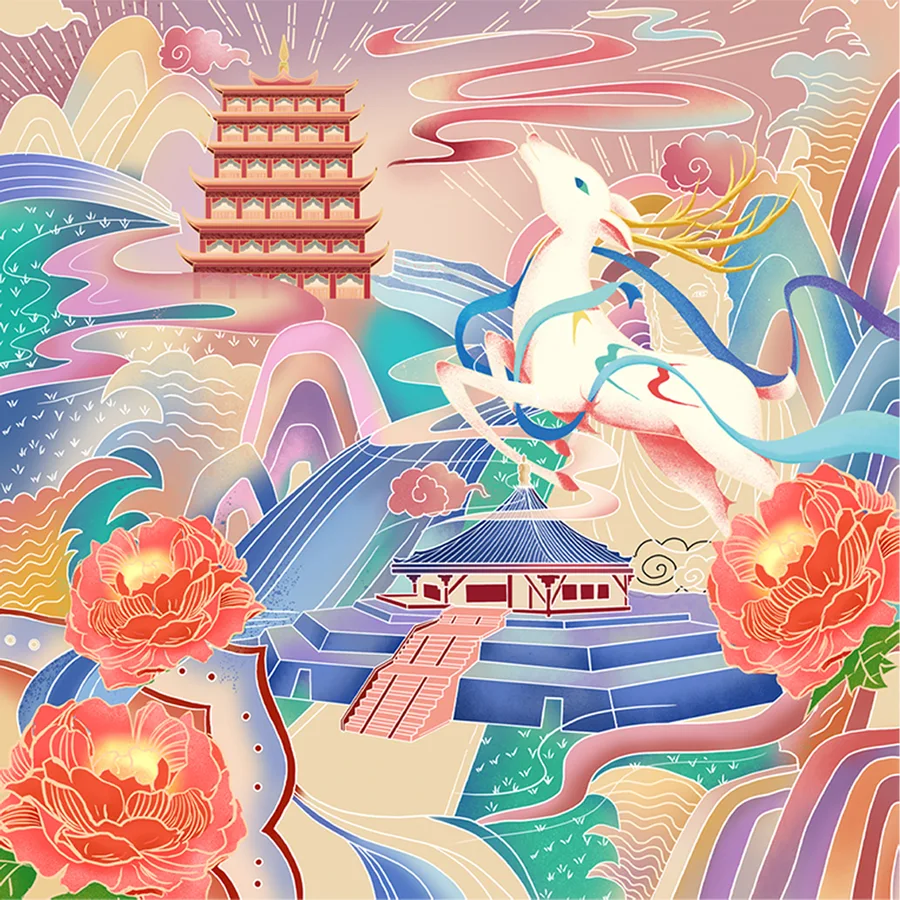 梦入敦煌 · 插画与设计 2
