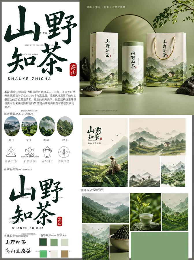 山野知茶 · 插画与设计 14