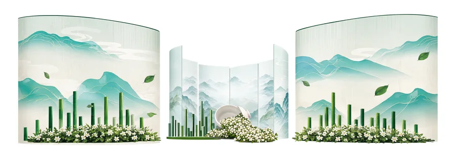 福州茉莉花展美陈