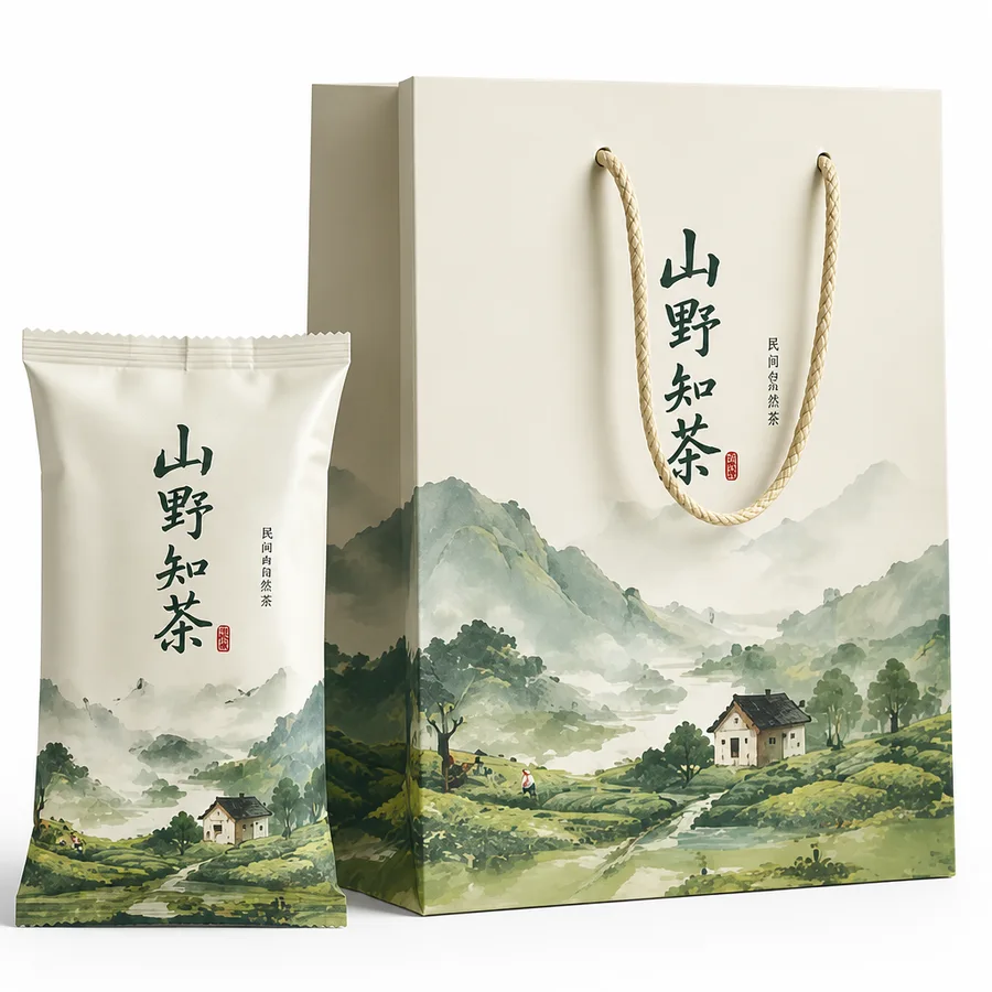 山野知茶 · 应用与成品 3