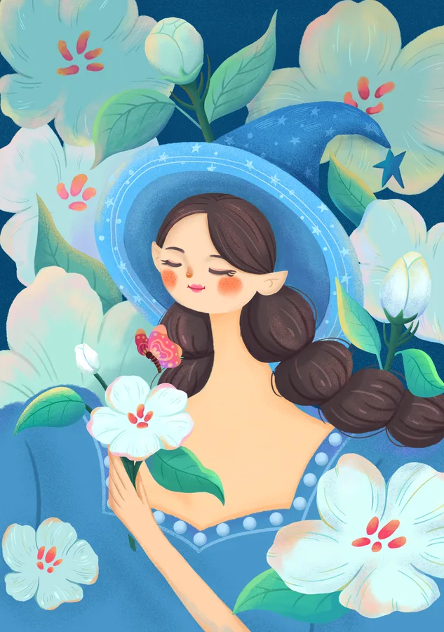 施恩茉莉绿茶 · 插画与设计 4