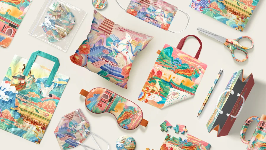 插画设计选集 · 应用与成品 3